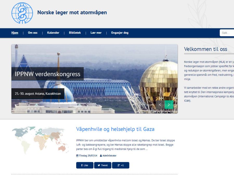 Norske leger mot atomvåpen