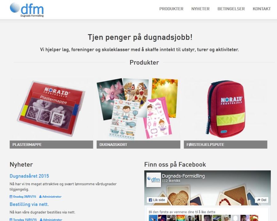 Dugnads-formidling AS