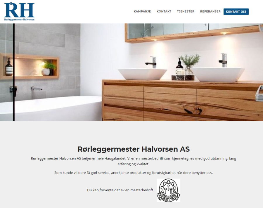 Rørleggermester Halvorsen