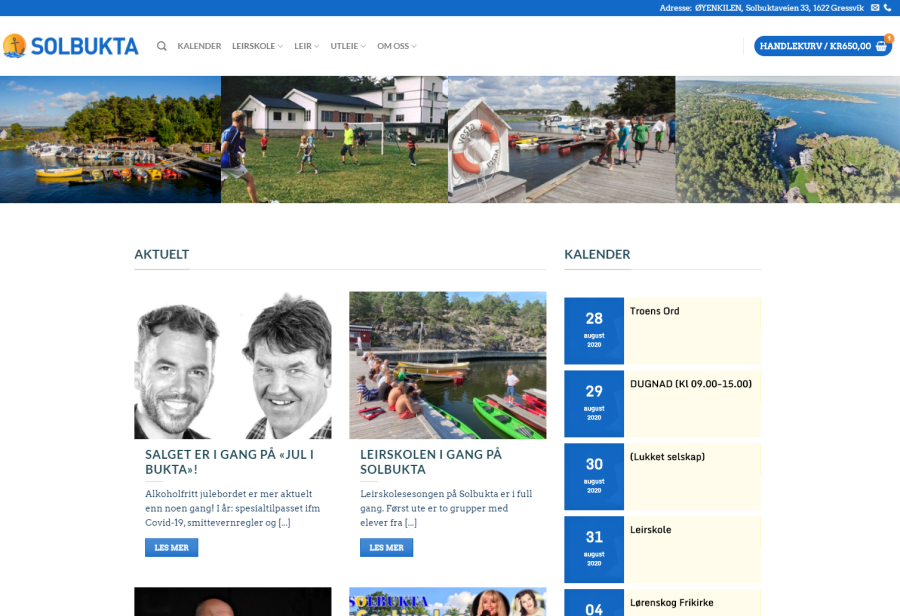 Solbukta ungdomssenter (nettbutikk med VIPPS)